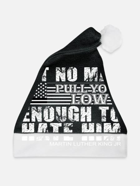 Martin Luther King, Jr. Day - Weihnachtsmütze - Schwarz/Weiß - Vorne