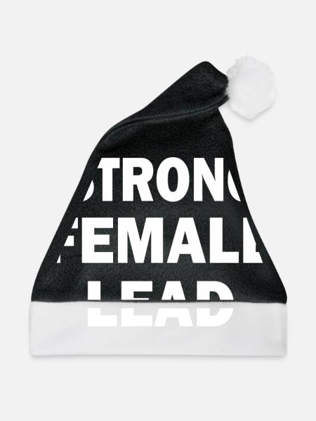 strong female lead - Weihnachtsmütze - Schwarz/Weiß
