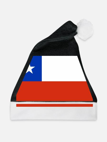 Chile - Weihnachtsmütze - Schwarz/Weiß