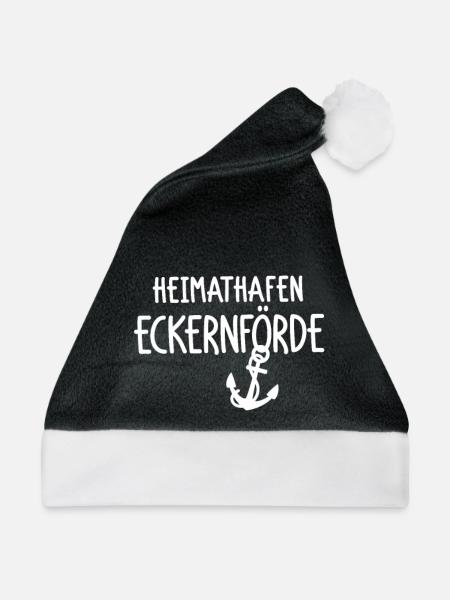 Heimathafen Eckernförde - Weihnachtsmütze - Schwarz/Weiß