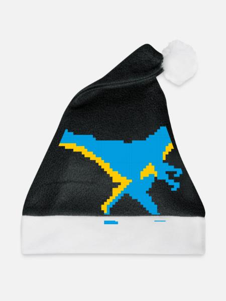  Mosaik Dino - Weihnachtsmütze - Schwarz/Weiß