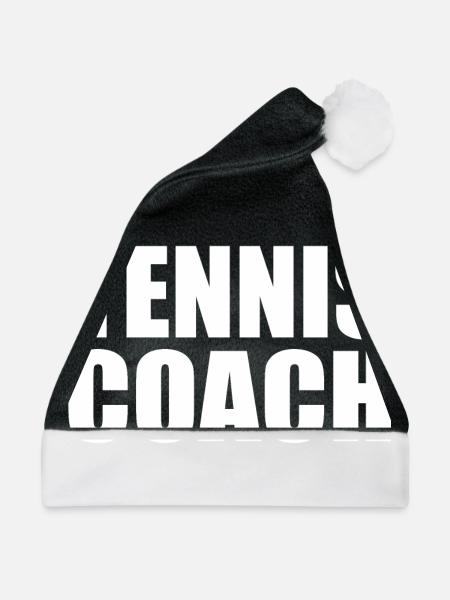 Tennis coach - Weihnachtsmütze - Schwarz/Weiß