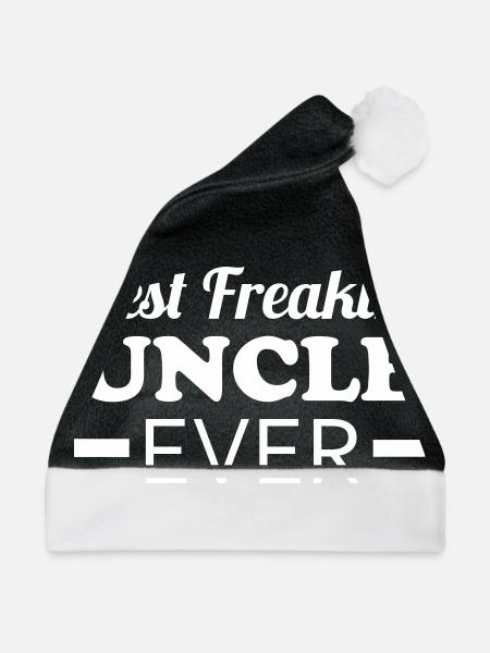 Uncle - Weihnachtsmütze - Schwarz/Weiß