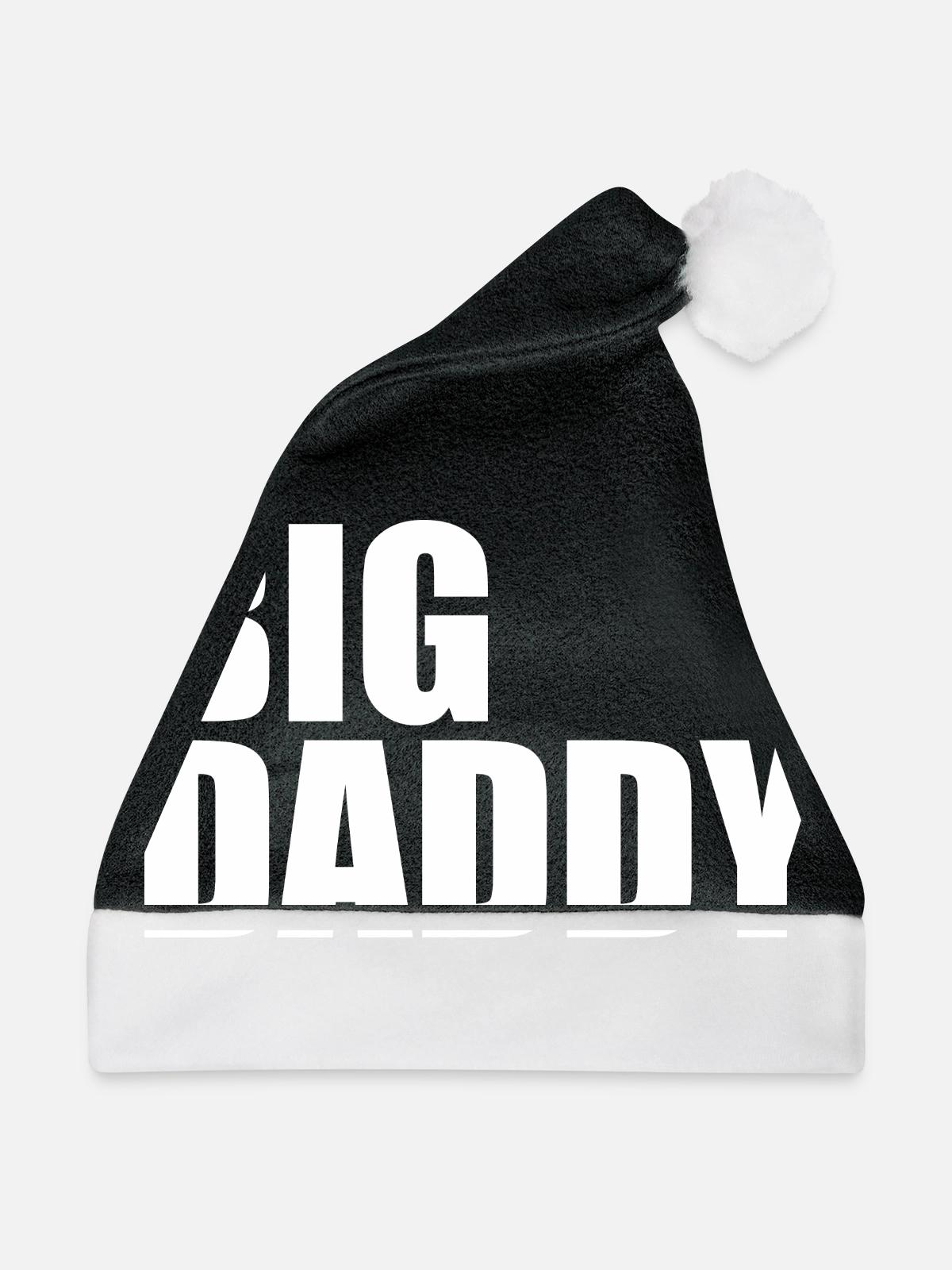 Big daddy - Weihnachtsmütze - Schwarz/Weiß - Vorne