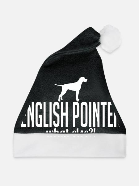 ENGLISH POINTER what else - Weihnachtsmütze - Schwarz/Weiß