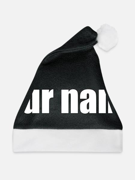 Ur nan - Weihnachtsmütze - Schwarz/Weiß