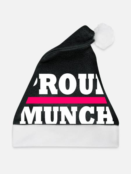 Proud munch - Weihnachtsmütze - Schwarz/Weiß