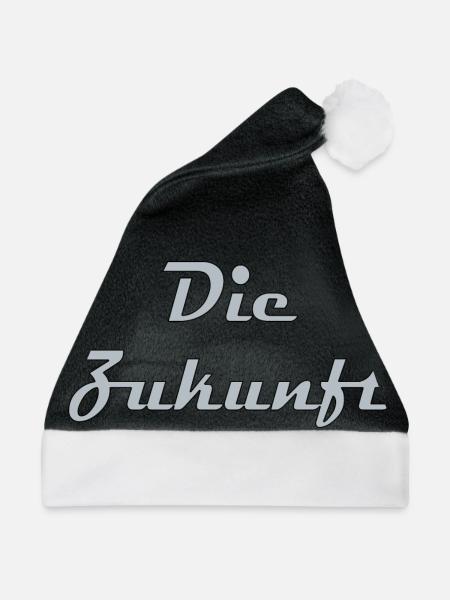 Die Zukunft - Weihnachtsmütze - Schwarz/Weiß