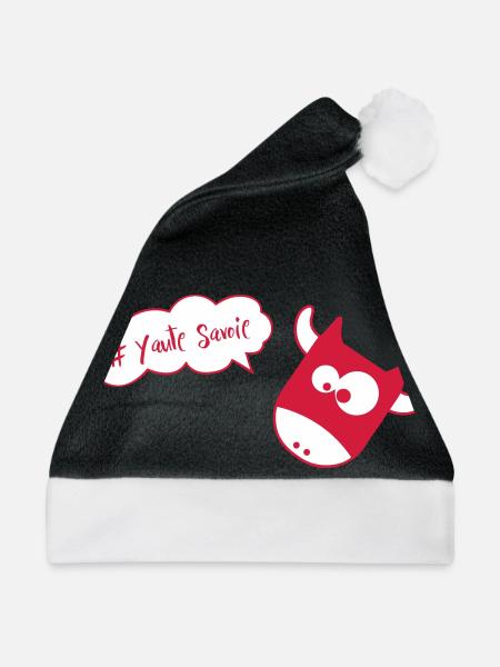 # Yaute Savoie - Weihnachtsmütze - Schwarz/Weiß - Vorne
