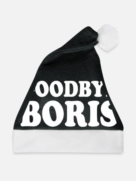 Goodbye boris - Weihnachtsmütze - Schwarz/Weiß