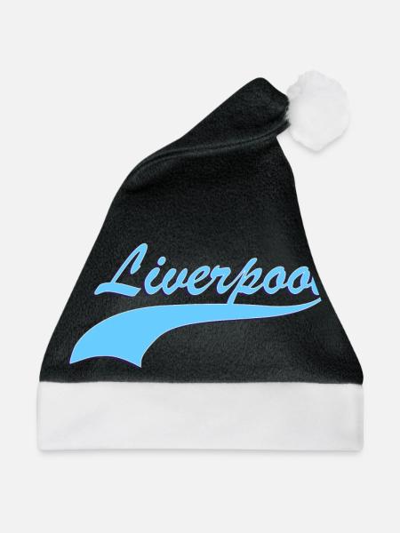 Liverpool - Weihnachtsmütze - Schwarz/Weiß