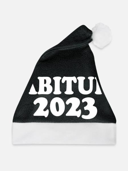 Abitur 2023 - Weihnachtsmütze - Schwarz/Weiß