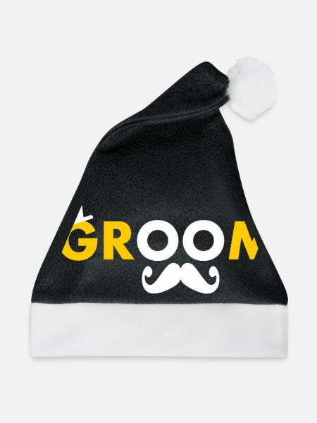 Groom - Weihnachtsmütze - Schwarz/Weiß
