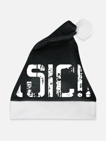 sic! Sick! Abgefahren - Weihnachtsmütze - Schwarz/Weiß
