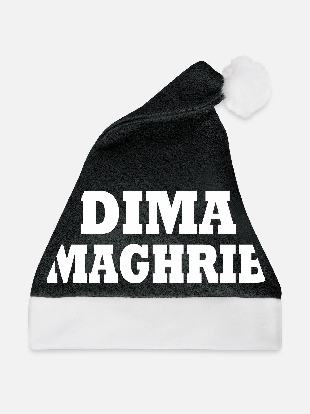 Dima maghrib - Weihnachtsmütze - Schwarz/Weiß - Vorne