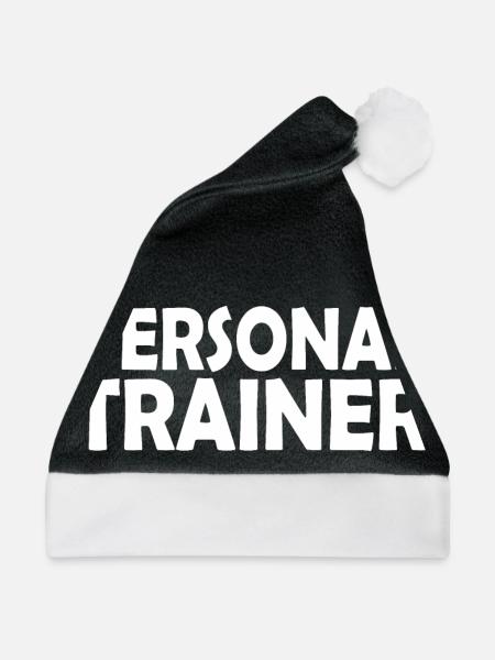 Personal trainer - Weihnachtsmütze - Schwarz/Weiß