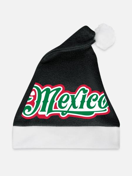 Mexico - Mex - Weihnachtsmütze - Schwarz/Weiß