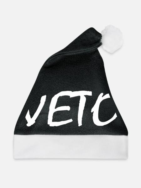 Veto - Weihnachtsmütze - Schwarz/Weiß
