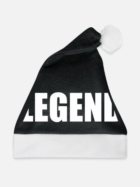 Legend - Weihnachtsmütze - Schwarz/Weiß