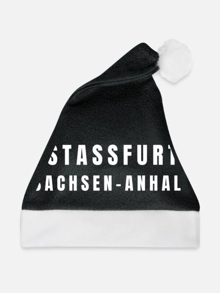 Staßfurt Sachsen-Anhalt - Weihnachtsmütze - Schwarz/Weiß