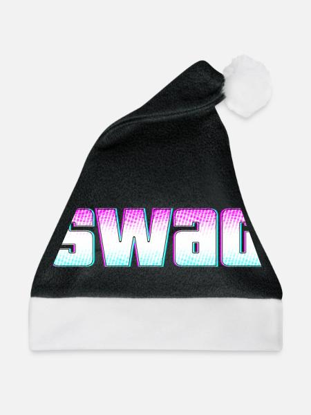 swag SWAG Swag - Weihnachtsmütze - Schwarz/Weiß - Vorne