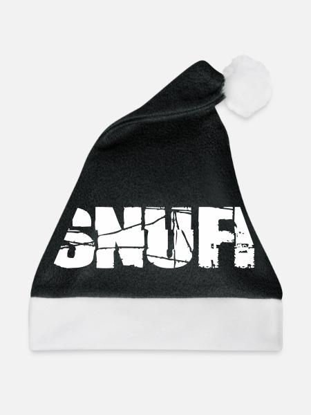 Snuff - Weihnachtsmütze - Schwarz/Weiß
