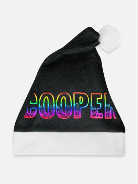 cooper rs regenbogen - Weihnachtsmütze - Schwarz/Weiß