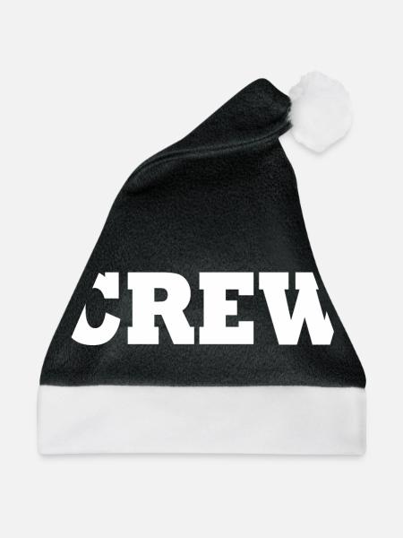 Crew - Weihnachtsmütze - Schwarz/Weiß
