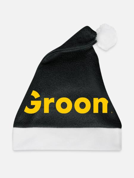 Groom - Weihnachtsmütze - Schwarz/Weiß