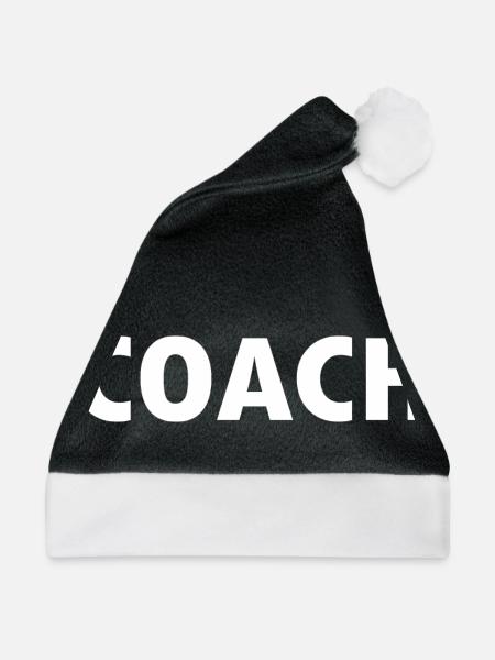 Coach - Weihnachtsmütze - Schwarz/Weiß