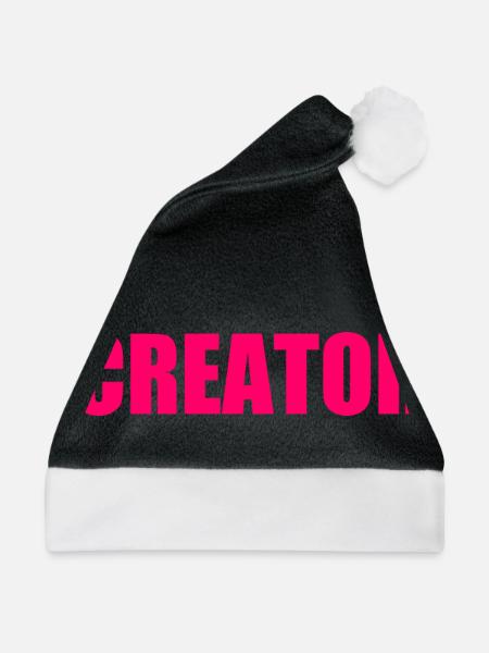 Creator - Weihnachtsmütze - Schwarz/Weiß