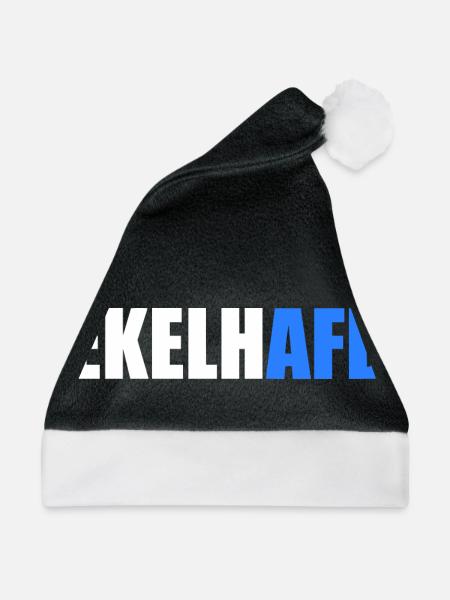 Ekelhafd - Weihnachtsmütze - Schwarz/Weiß - Vorne
