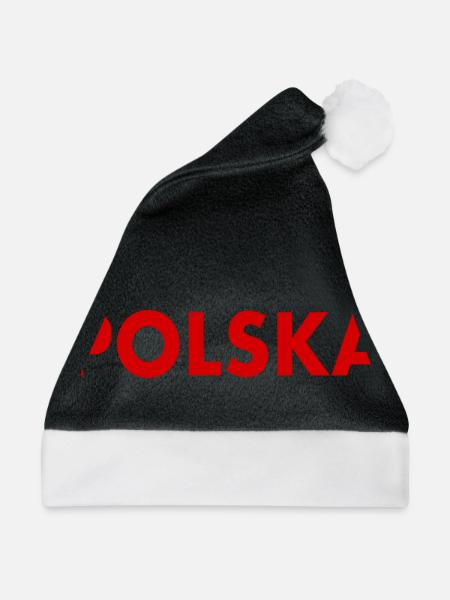 Polen - Weihnachtsmütze - Schwarz/Weiß