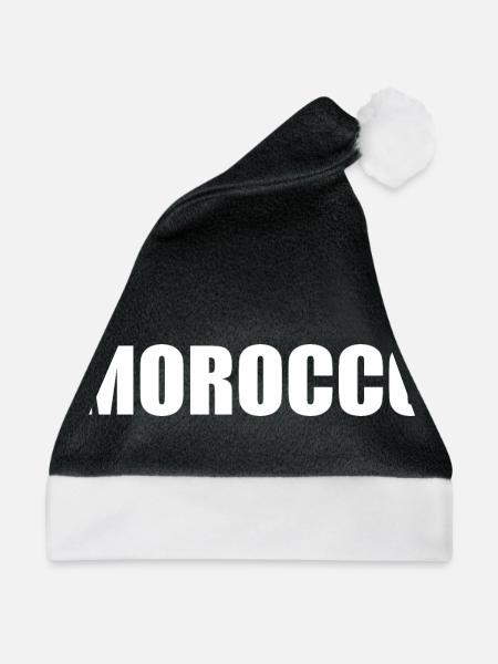 Morocco - Weihnachtsmütze - Schwarz/Weiß