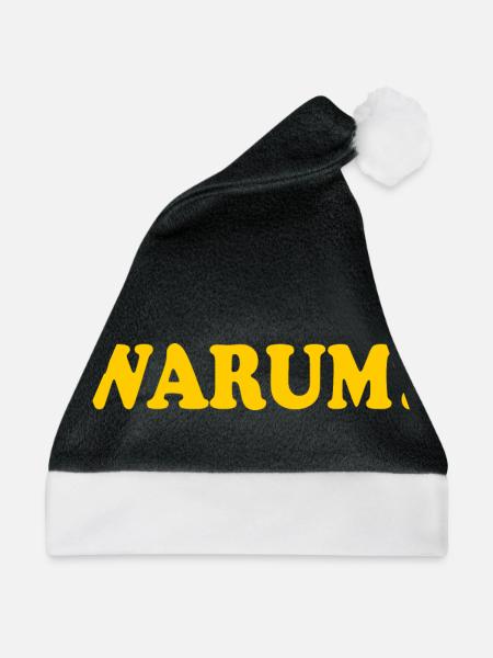 Warum - Weihnachtsmütze - Schwarz/Weiß - Vorne