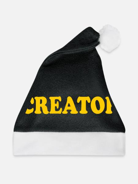 Creator - Weihnachtsmütze - Schwarz/Weiß
