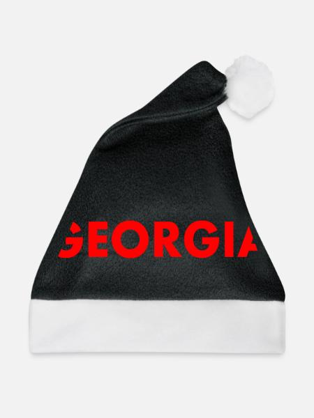Georgia - Weihnachtsmütze - Schwarz/Weiß