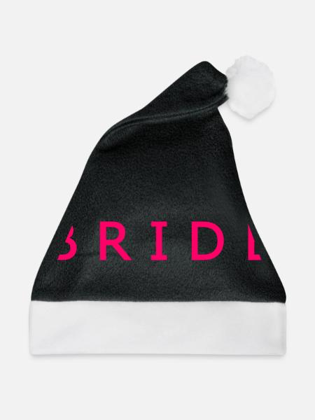 Bride - Weihnachtsmütze - Schwarz/Weiß