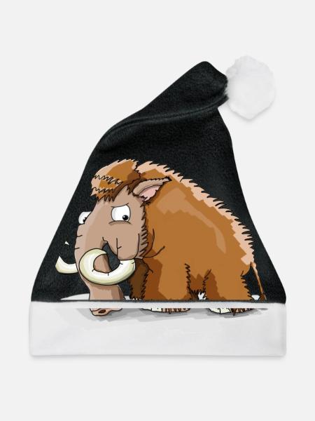 Mammut - Weihnachtsmütze - Schwarz/Weiß