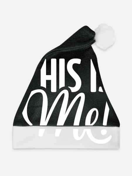 This is me! - Weihnachtsmütze - Schwarz/Weiß