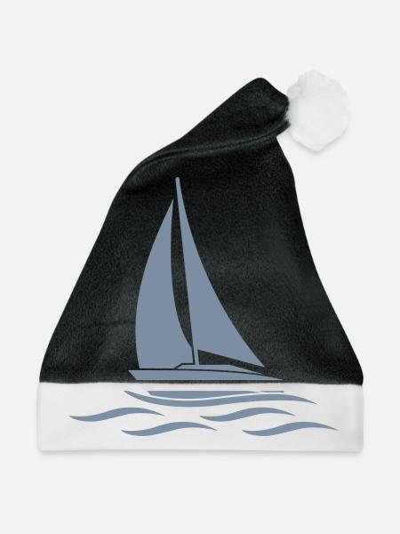Sail away - Weihnachtsmütze - Schwarz/Weiß
