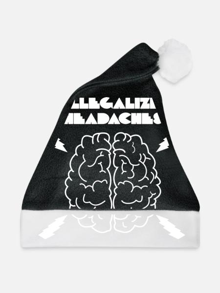 illegalize headaches - Weihnachtsmütze - Schwarz/Weiß