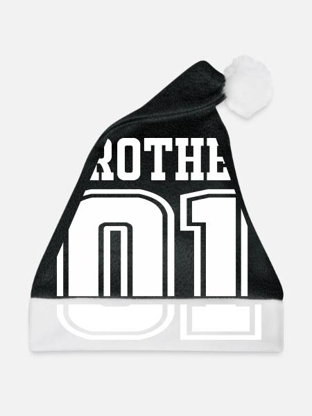 brother - Weihnachtsmütze - Schwarz/Weiß