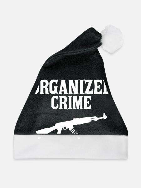 OC - AK-47 - Weihnachtsmütze - Schwarz/Weiß - Vorne