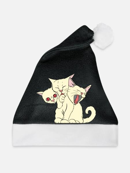 CATS | HYDRA - Weihnachtsmütze - Schwarz/Weiß