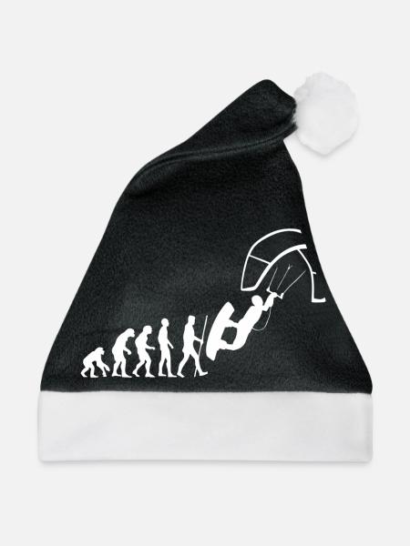 Kite Evolution - Weihnachtsmütze - Schwarz/Weiß