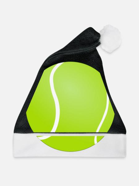 Tennis Ball - Weihnachtsmütze - Schwarz/Weiß