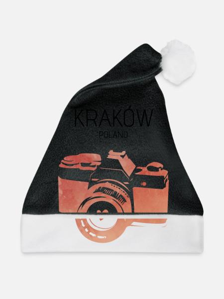 Kamera Kraków - Weihnachtsmütze - Schwarz/Weiß