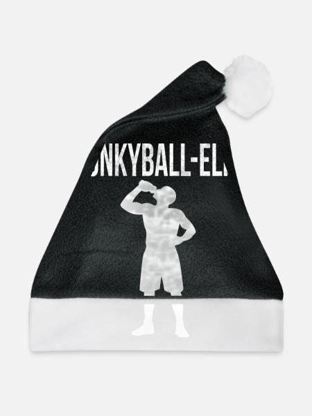 Flunkyball-Elite - Weihnachtsmütze - Schwarz/Weiß - Vorne