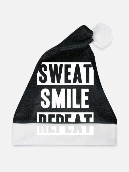 Training - Weihnachtsmütze - Schwarz/Weiß